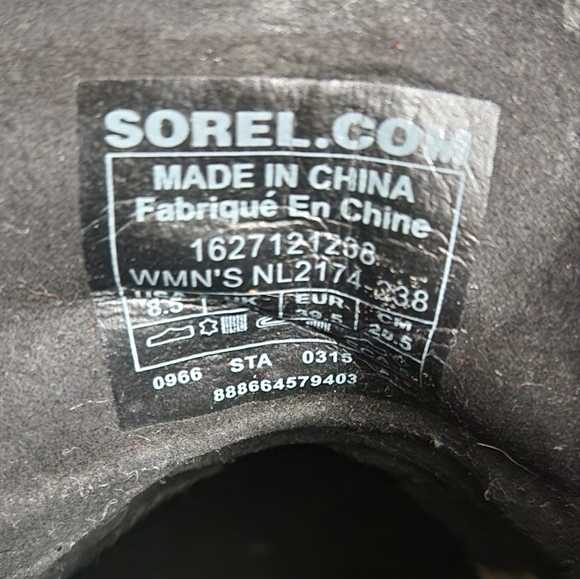 Sorel Joan of Arctic Wedge II PDX Waterproof Lace Up Leather Ankle Booties - Picture 12 of 14